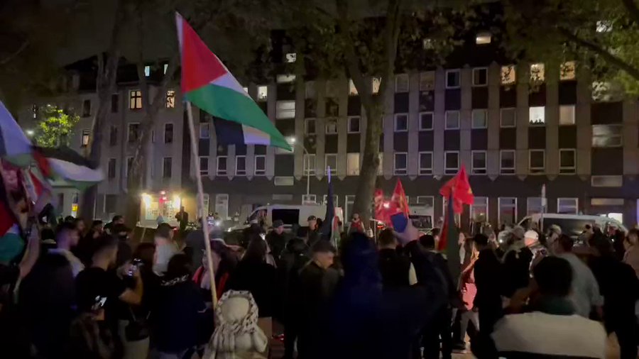 Clashes erupt in Duisburg, Germany as Hamas supporters clash with pro-Israeli group: Watch Video