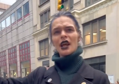 Who is Nikki Stone? Woman filmed tearing down posters of kidnapped Israelis in Manhattan, NYC