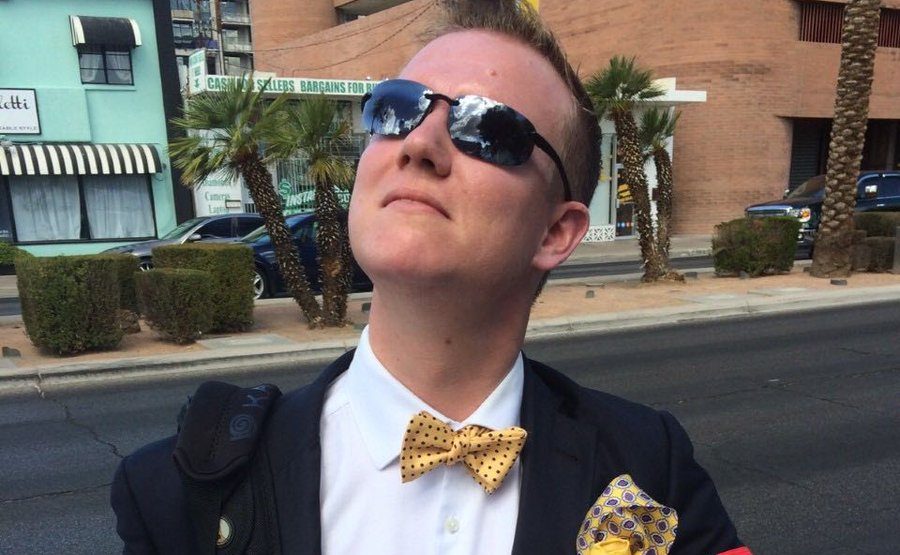 Who is Richard Waygood? Man slammed for posing with a Nazi swastika armband in Las Vegas