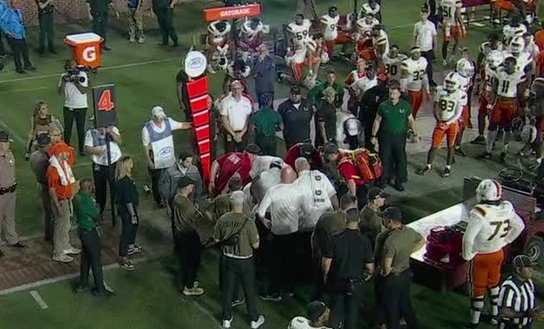 Emory Williams injury update: Miami Hurricanes QB injured vs Florida State Seminoles| Watch Video