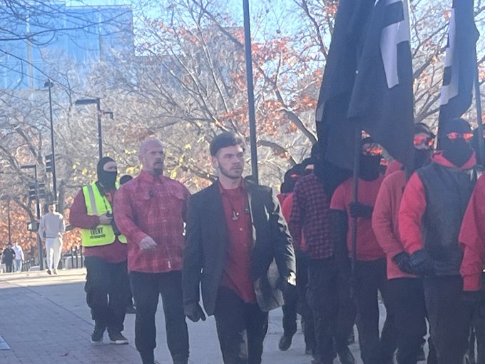 What is Blood Tribe? Neo-Nazi group in Wisconsin demonstrates antisemitic rally