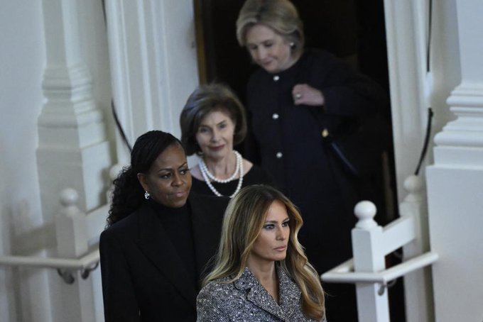 Rosalynn Carter funeral: What did Melania Trump wear at memorial of First Spouse of the United States? Watch video