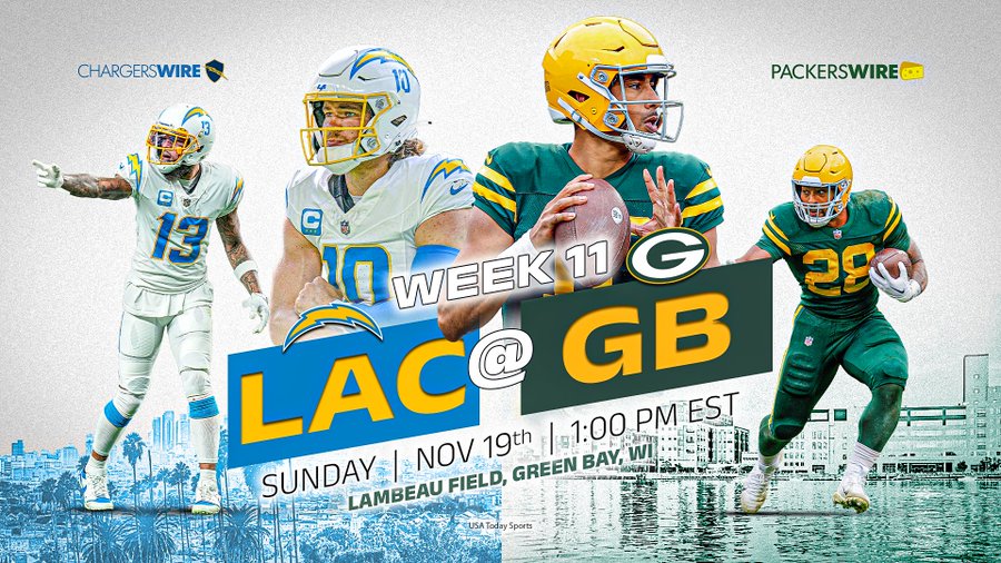 Green Bay Packers vs Los Angeles Chargers weather forecast: Will rain affect the game at Lambeau Field?