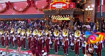 Alabama A&M band performs Thanksgiving Day parade in New York City | Watch Video