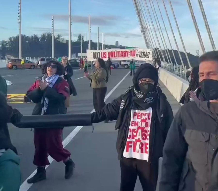 Pro-Palestine protesters shutdown parts of the Bay Bridge| Watch Video