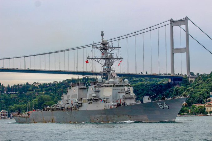US warship USS Carney attacked in Red Sea marking major escalation in Israel-Hamas conflict