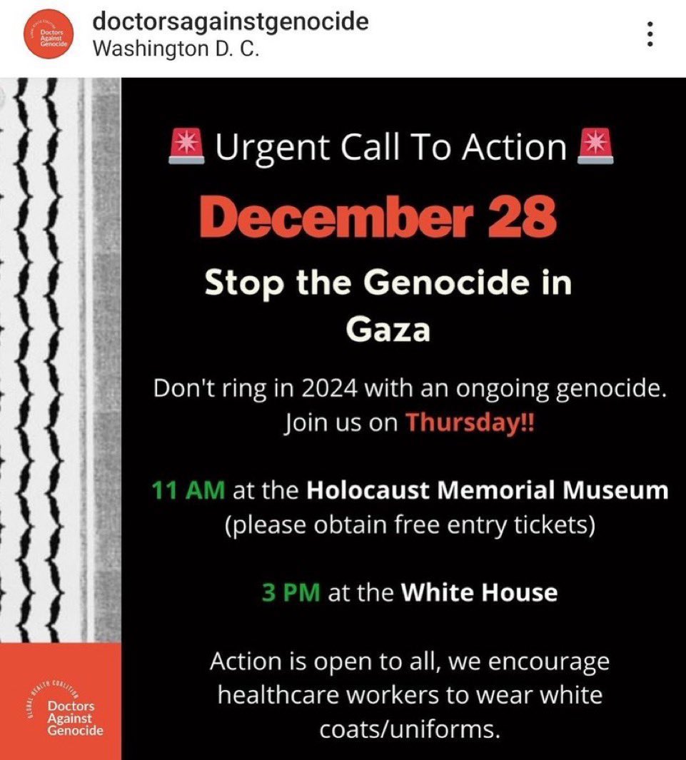 Doctors against Genocide faces backlash for planning pro-Palestinian event at US Holocaust Memorial Museum