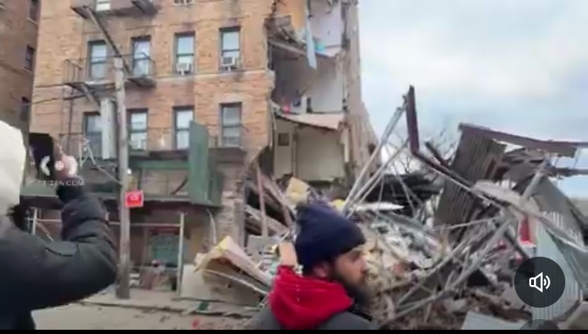 Building collapses in Bronx, New York, emergency crew respond| Watch Video