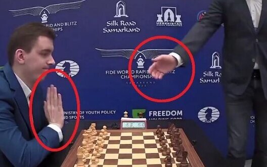 Polish chess player Jan-Krzysztof Duda refuses to shake hands with Russian player Denis Chismatullin| Watch Video