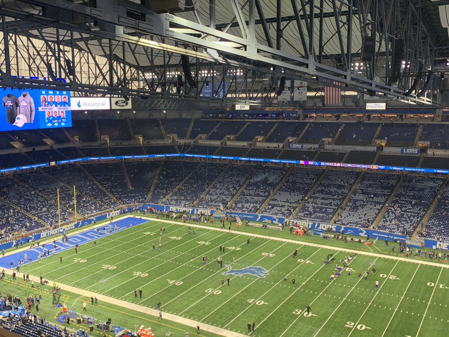 Detroit Lions vs Los Angeles Rams weather forecast: Will it snow at Fort Field?